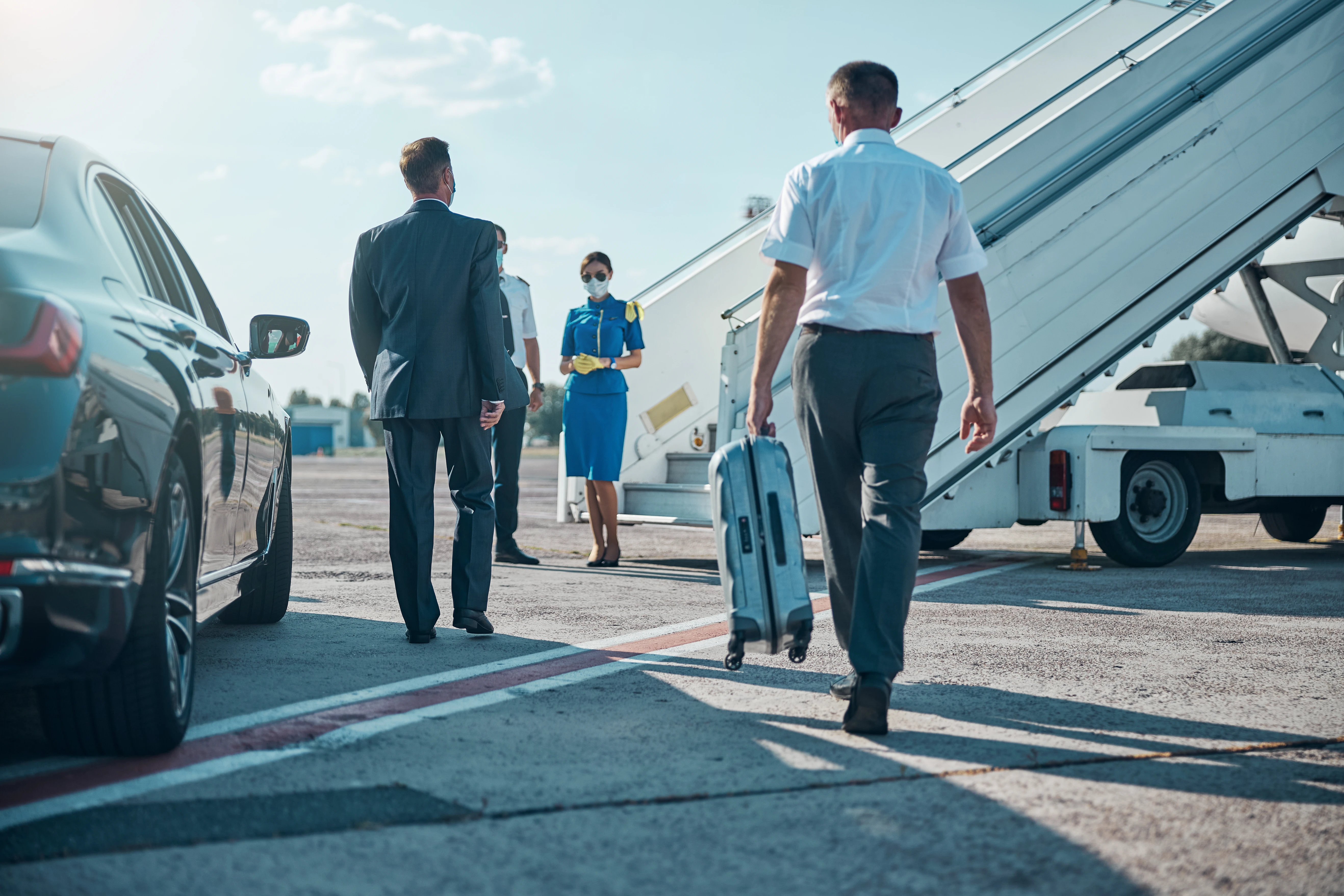 private airfield chauffeur service in uk